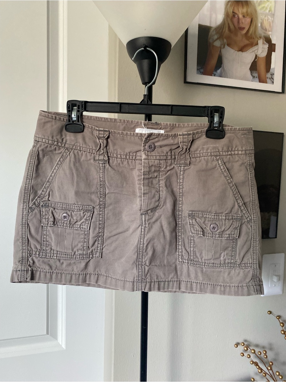 Vintage American Eagle Cargo Mini Skirt